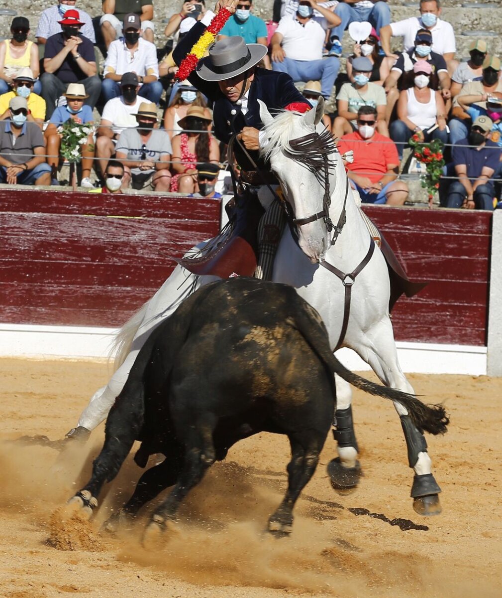 Guijuelo. Lunes 16 de agosto de 2021. Toros de Sánchez y ...